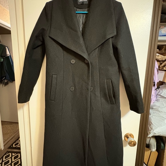 Black Trench Coat - Picture 1 of 5